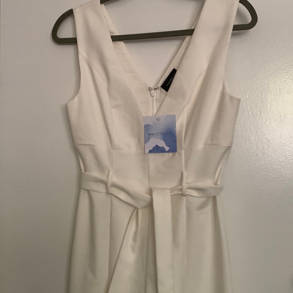 MAJORELLE Chatsworth White Pant Jumpsuit NWT Small